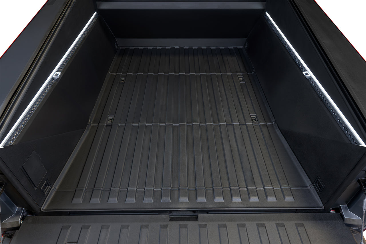 Tesla Cybertruck All Weather Bed and Cargo Liners - Bed, Frunk, Under Bed Storage Trunk Mats
