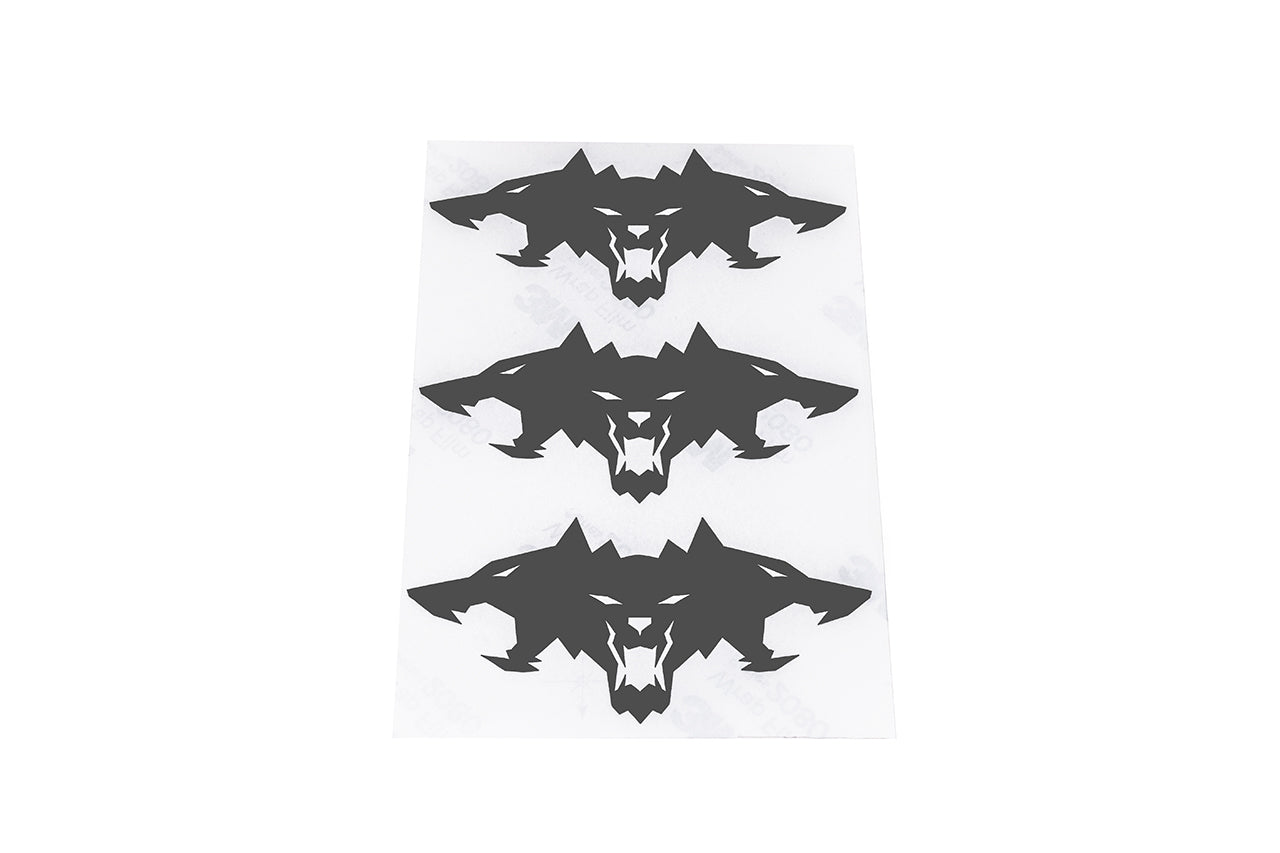 Cyberbeast Fender & Small Tailgate Decal for Cybertruck (Vinyl Wrap Replacement Badge)