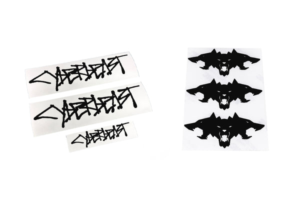 Cyberbeast Fender & Small Tailgate Decal for Cybertruck (Vinyl Wrap Re ...