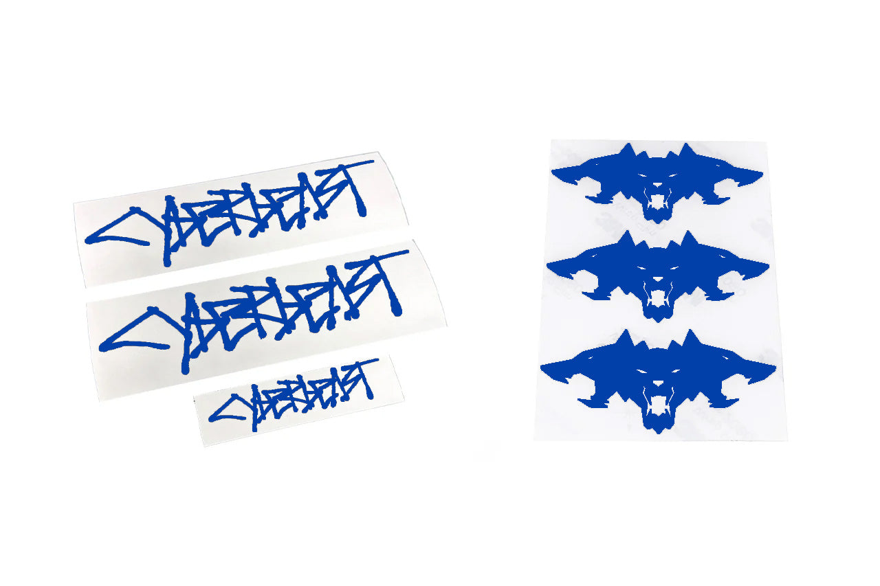 Cyberbeast Fender & Small Tailgate Decal for Cybertruck (Vinyl Wrap Replacement Badge)