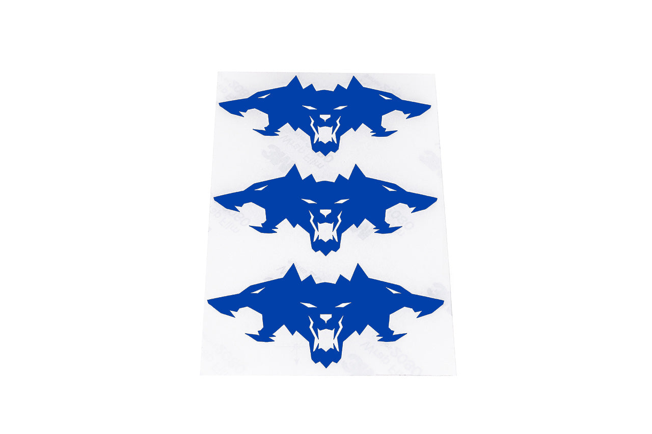 Cyberbeast Fender & Small Tailgate Decal for Cybertruck (Vinyl Wrap Replacement Badge)