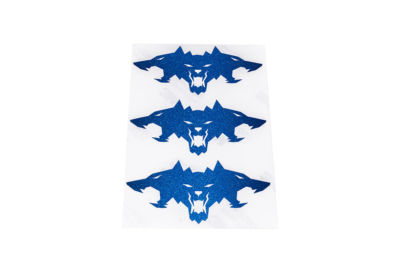 Cyberbeast Fender & Small Tailgate Decal for Cybertruck (Vinyl Wrap Replacement Badge)