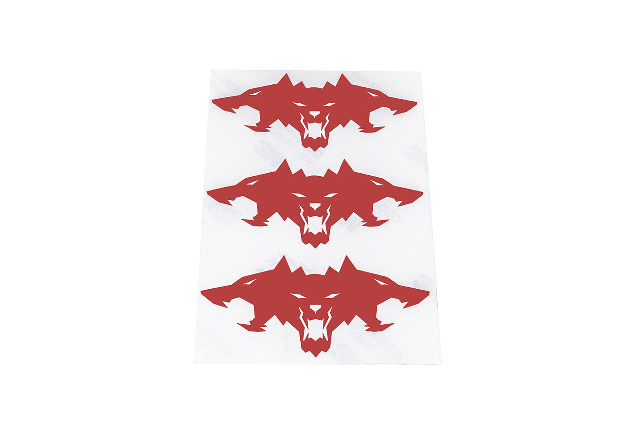 Cyberbeast Fender & Small Tailgate Decal for Cybertruck (Vinyl Wrap Replacement Badge)