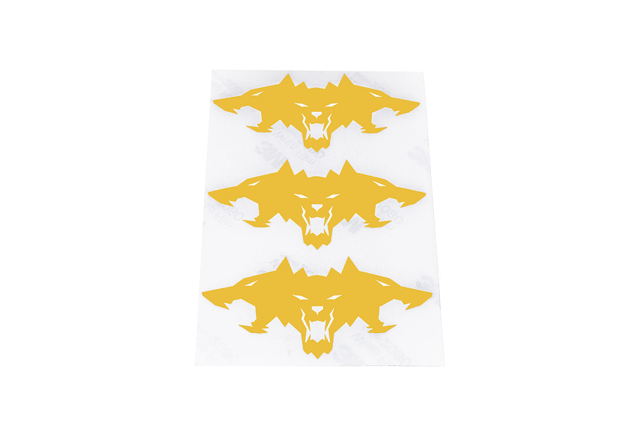 Cyberbeast Fender & Small Tailgate Decal for Cybertruck (Vinyl Wrap Replacement Badge)