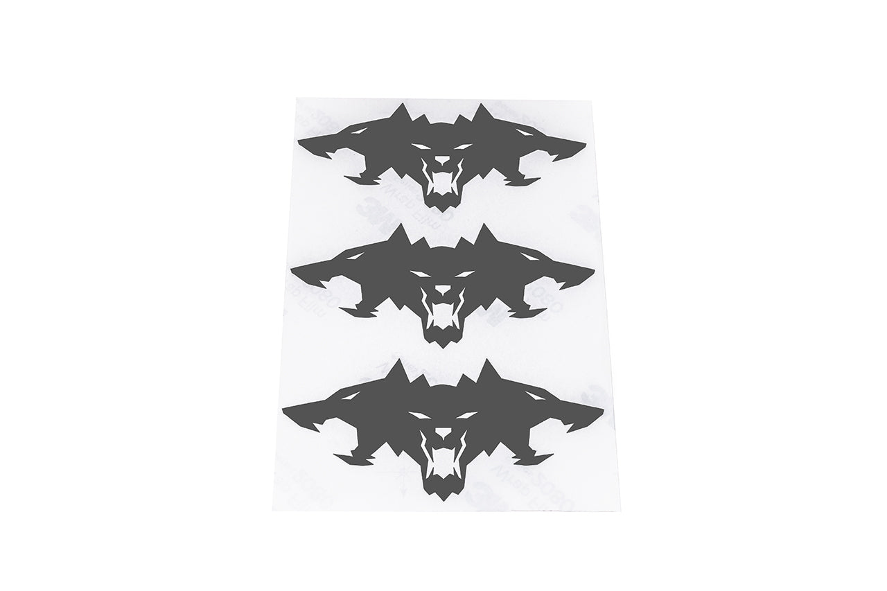 Cyberbeast Fender & Small Tailgate Decal for Cybertruck (Vinyl Wrap Replacement Badge)