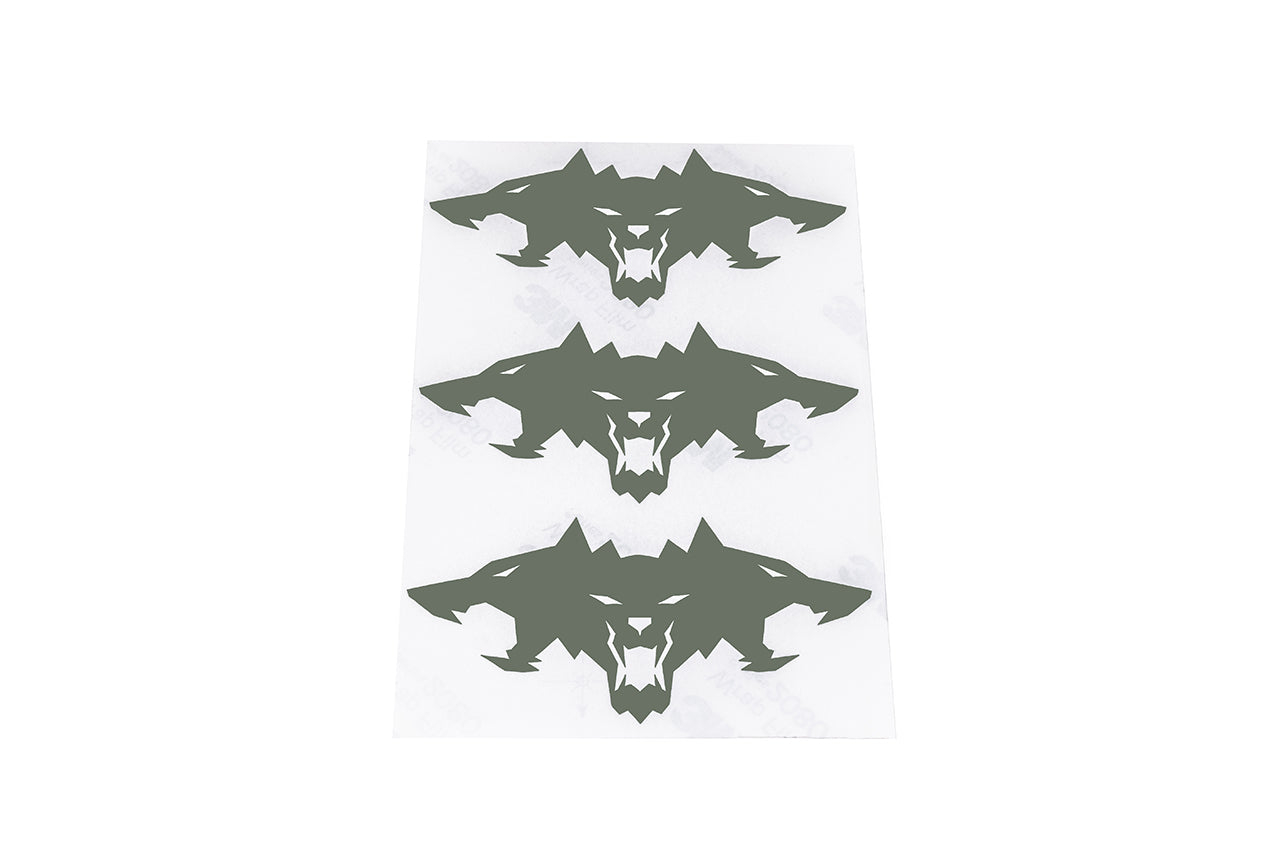 Cyberbeast Fender & Small Tailgate Decal for Cybertruck (Vinyl Wrap Replacement Badge)