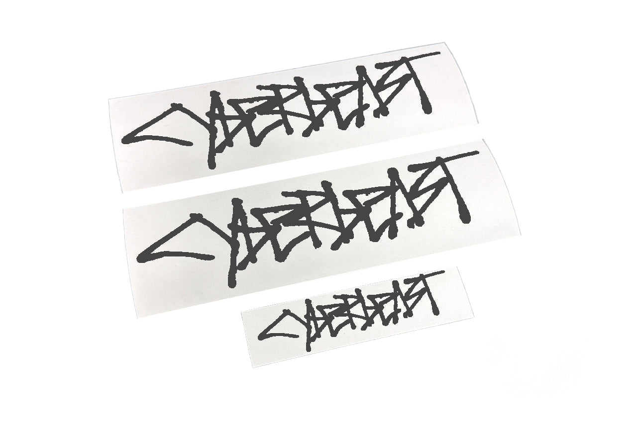 Cyberbeast Fender & Small Tailgate Decal for Cybertruck (Vinyl Wrap Replacement Badge)