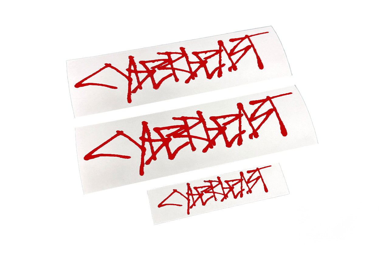 Cyberbeast Fender & Small Tailgate Decal for Cybertruck (Vinyl Wrap Replacement Badge)