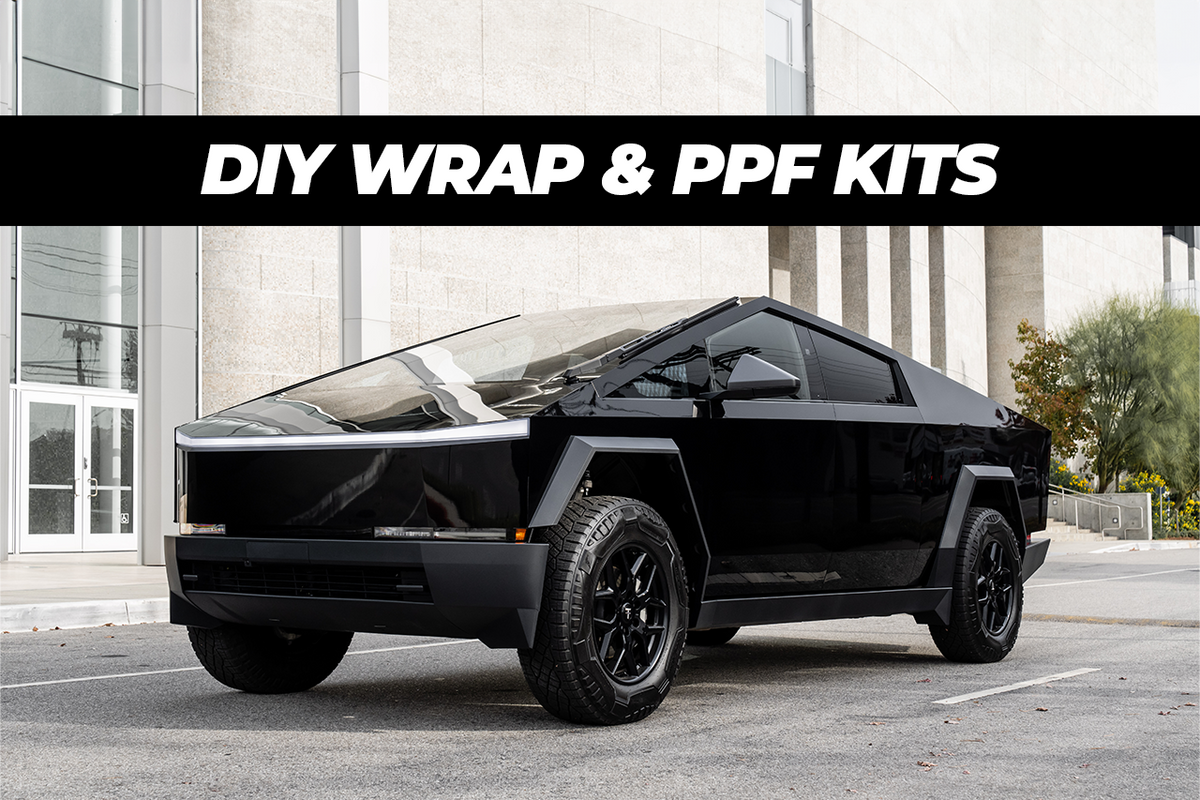 Tesla Cybertruck DIY Color Change Vinyl Wrap &amp; PPF Kits