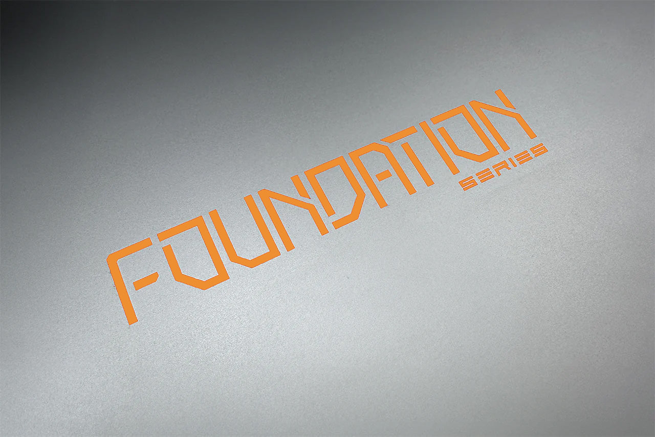 Foundation Series Fender & Tailgate Decal for Cybertruck (Vinyl Wrap Replacement Badge)