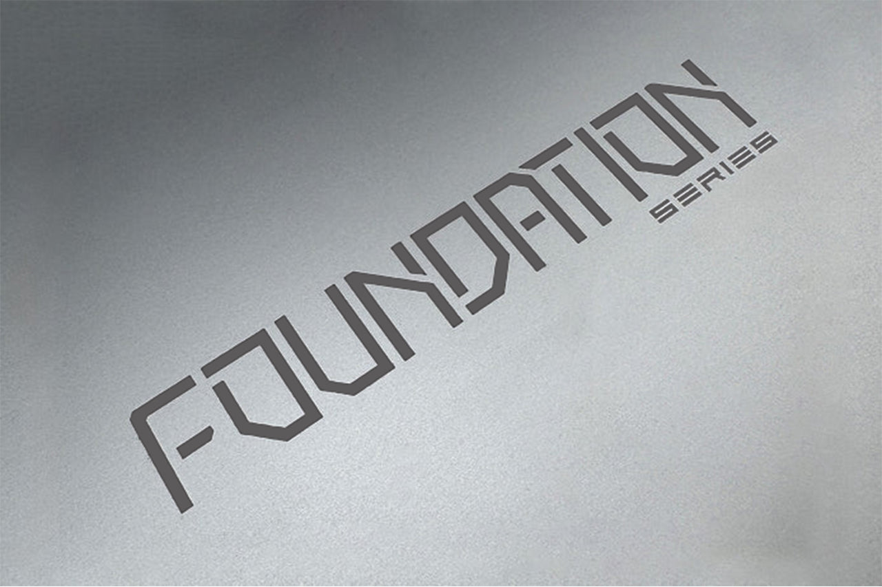 Foundation Series Fender & Tailgate Decal for Cybertruck (Vinyl Wrap Replacement Badge)