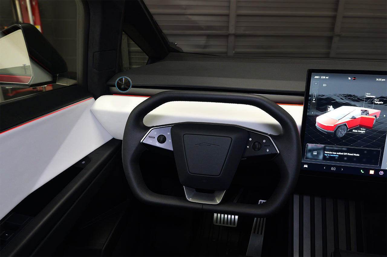 Tesla Cybertruck Super Sturdy Bolt-on Phone Mount & Wireless MagSafe Charger