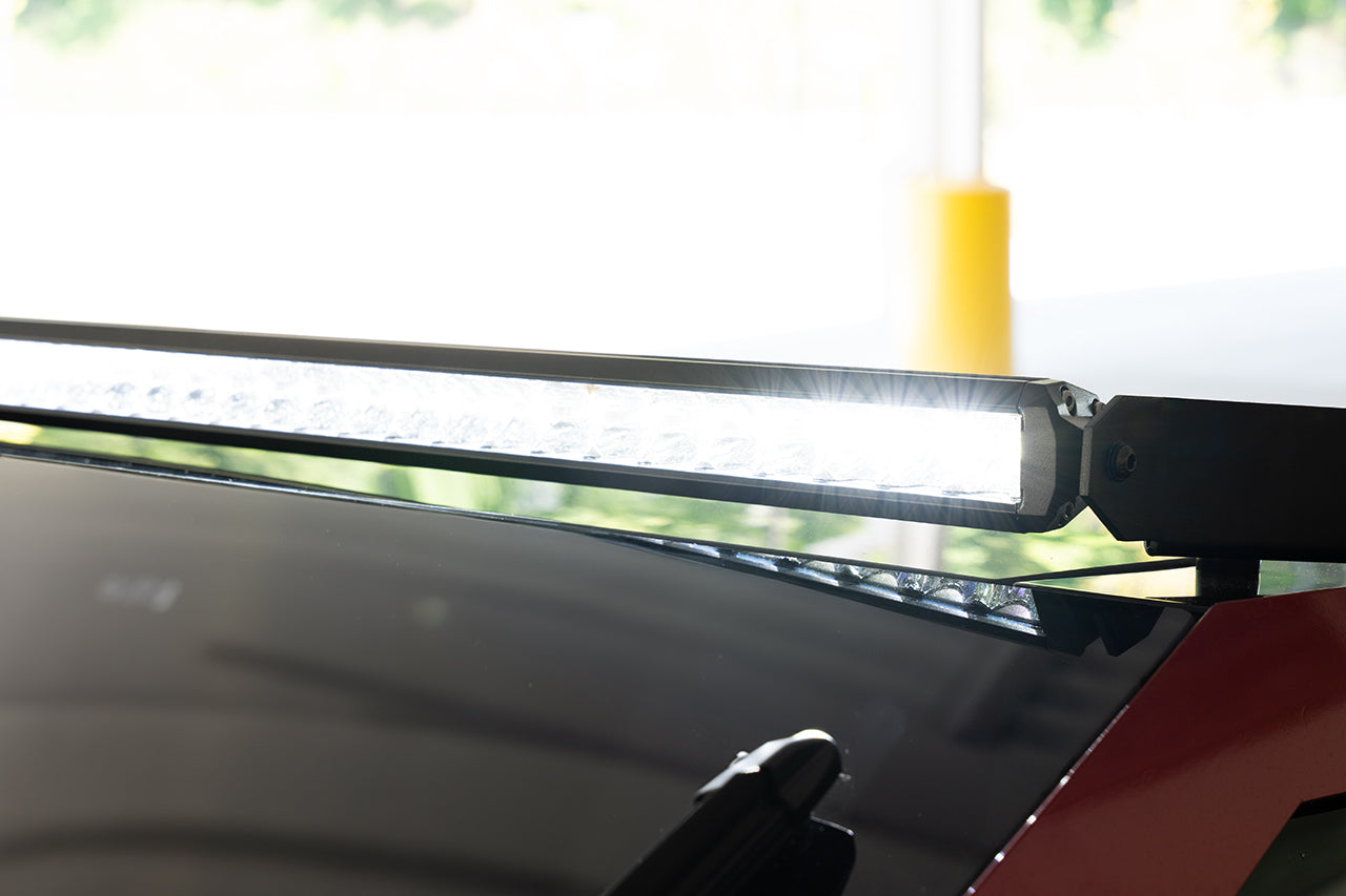Tesla Cybertruck 50" LED Off Road Light Bar with Roof Top Quick Disconnect Kit
