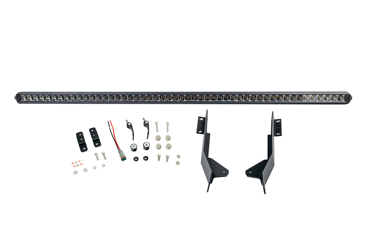 Tesla Cybertruck 50&quot; LED Off Road Light Bar with Roof Top Quick Disconnect Kit