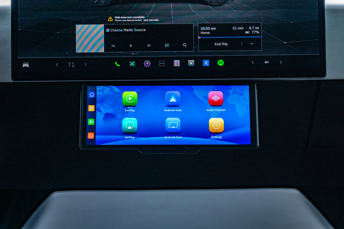 Tesla Cybertruck Apple CarPlay &amp; Android Auto Smart Dash Screen