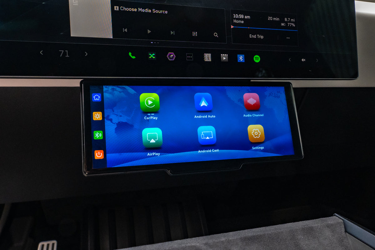 Tesla Cybertruck Apple CarPlay &amp; Android Auto Smart Dash Screen