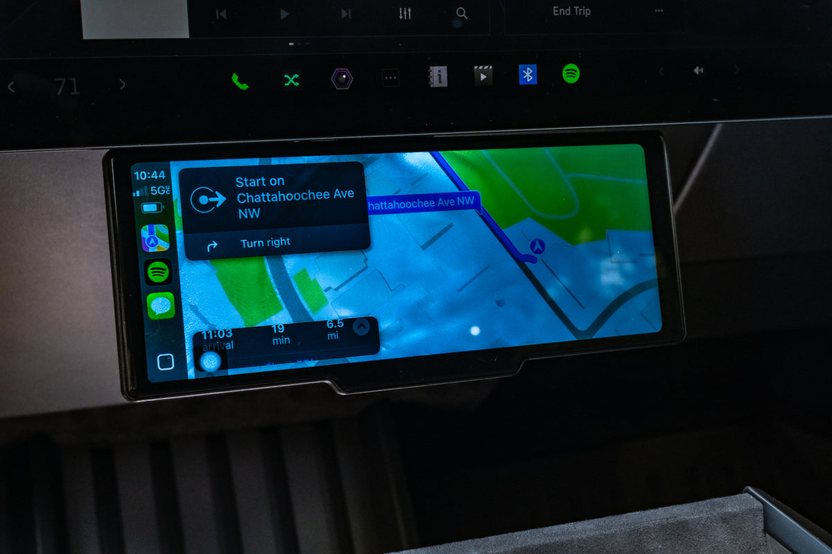 Tesla Cybertruck Apple CarPlay &amp; Android Auto Smart Dash Screen