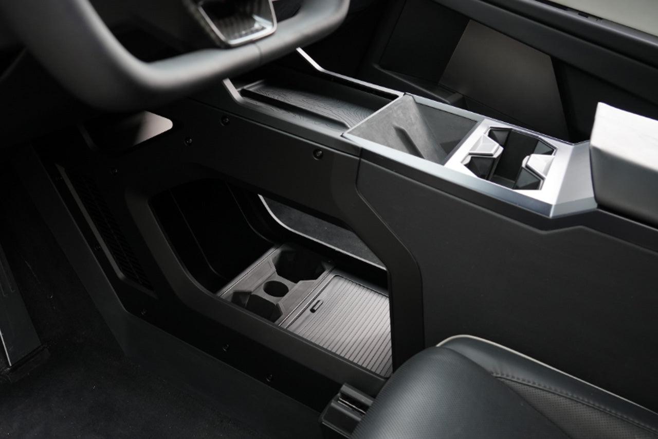 Tesla Cybertruck Lower Center Console Insert Organizer Module