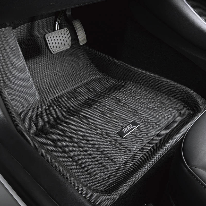 Tesla Model 3 Highland MAXpider 3D Elitect All-Weather Custom Fit Floor Liner Mats (set of 3)