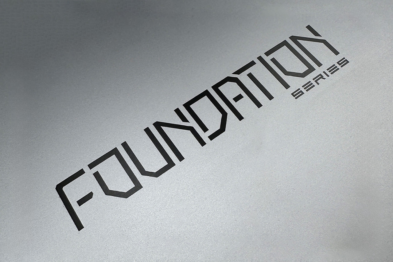 Foundation Series Fender & Tailgate Decal for Cybertruck (Vinyl Wrap Replacement Badge)