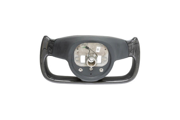 Model S / X Plaid & Long Range Carbon Fiber Yoke Steering Wheel 2021-2 ...