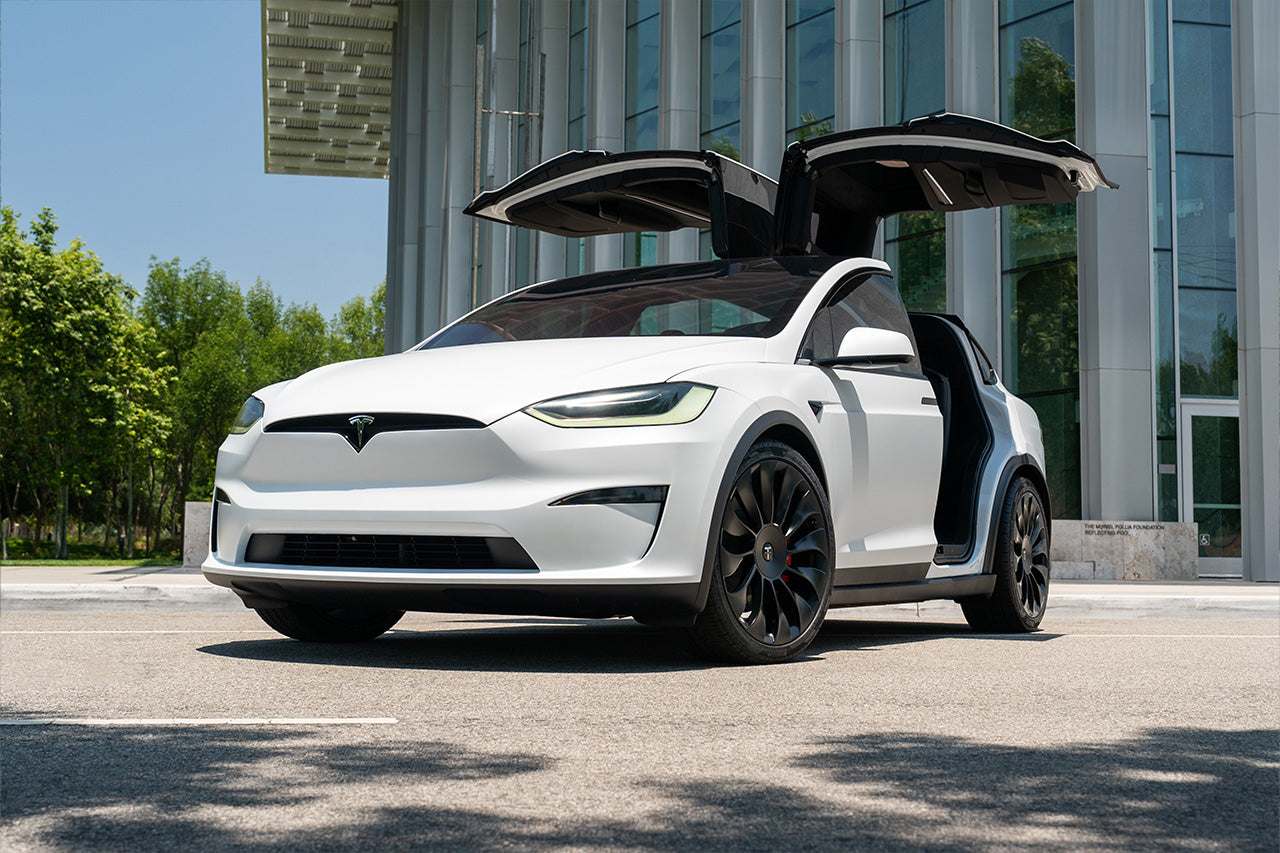 TENTIAL バランスマクラ ホワイト Tesla Model X Professional Window Tinting - T Sportline - Tesla