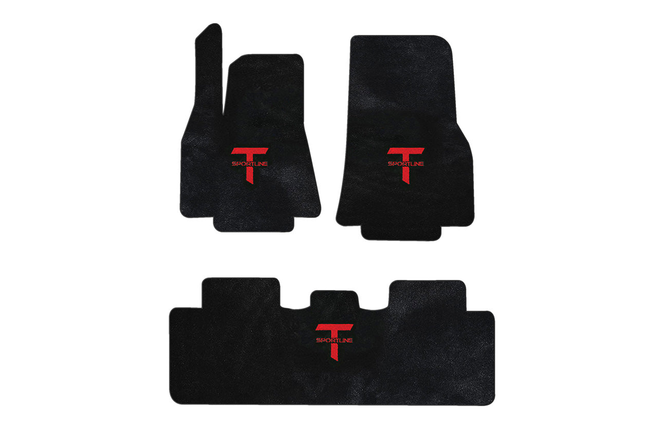 Tesla carpet floor mats hotsell