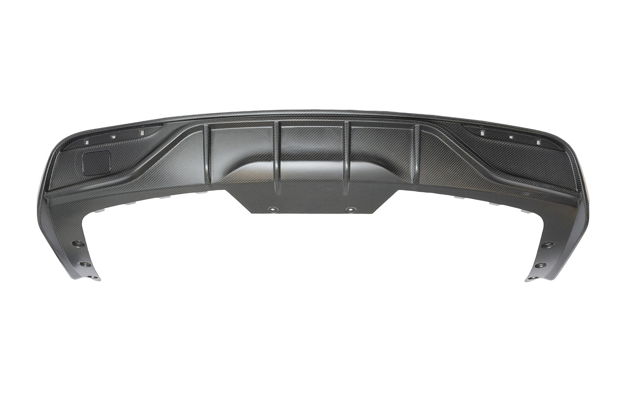 Tesla Model S Long Range & Plaid Carbon Fiber Rear Aero Diffuser (2021 - Present)