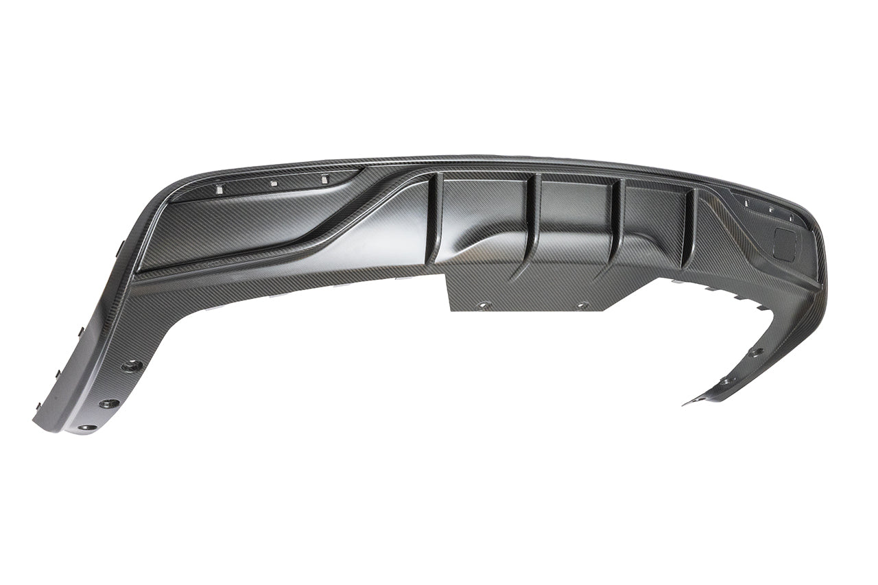 Tesla Model S Long Range & Plaid Carbon Fiber Rear Aero Diffuser (2021 - Present)