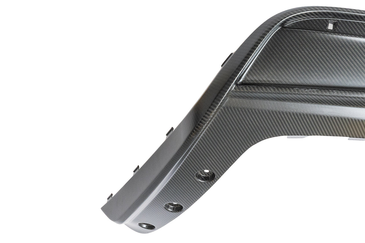 Tesla Model S Long Range & Plaid Carbon Fiber Rear Aero Diffuser (2021 - Present)