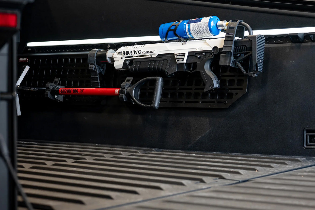 Tesla Cybertruck Bed Inner Side Molle Rack System