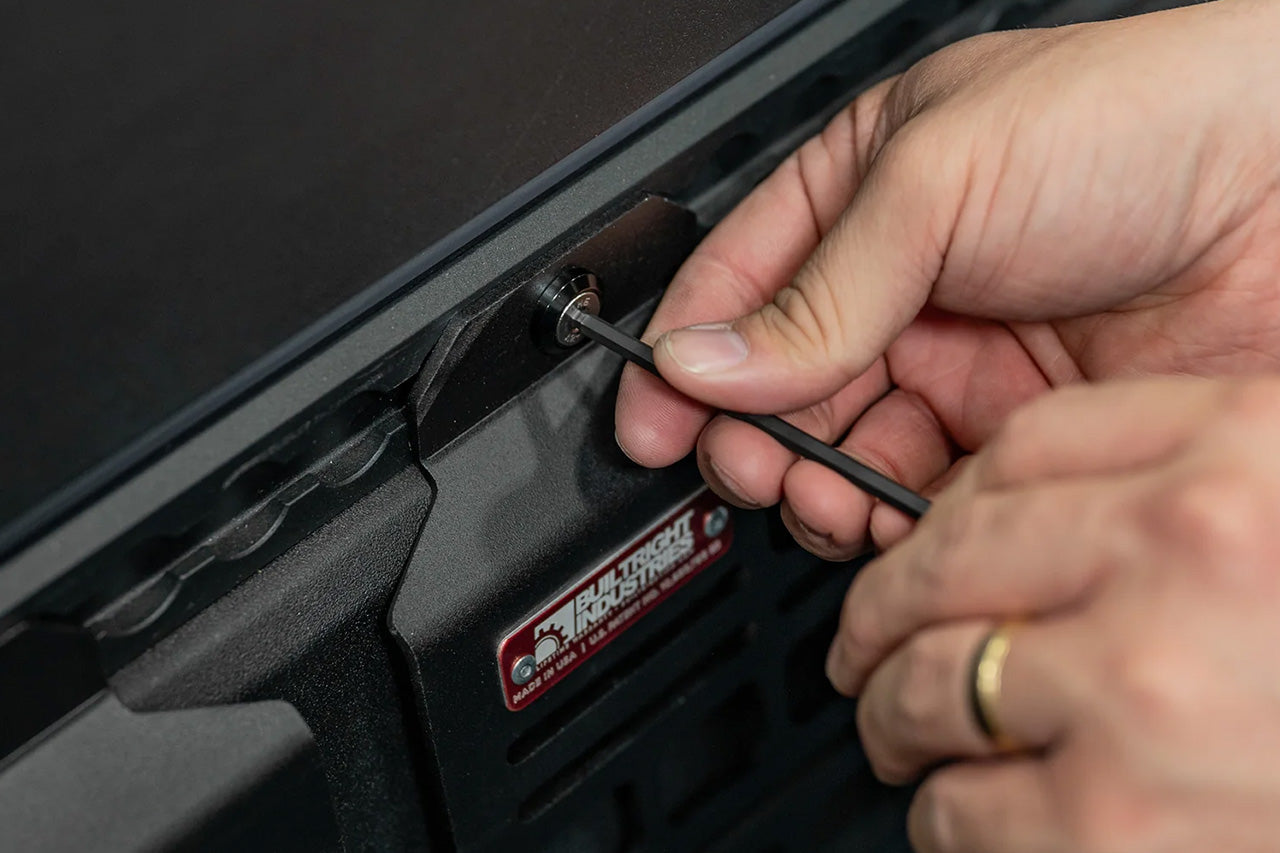 Tesla Cybertruck Bed Inner Side Molle Rack System