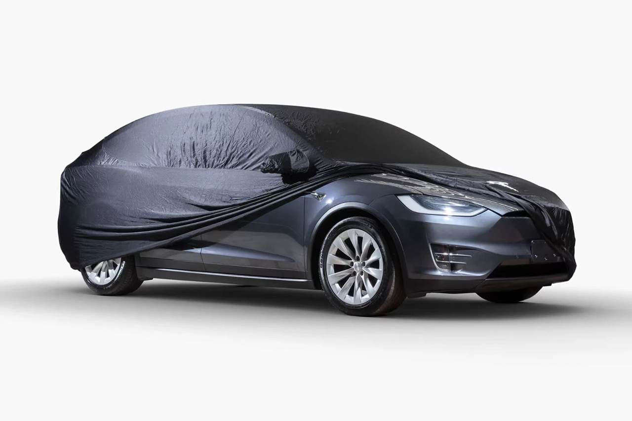 Authentic Factory Tesla Model X Car Cover - Tailor Fit Premium Indoor Protection