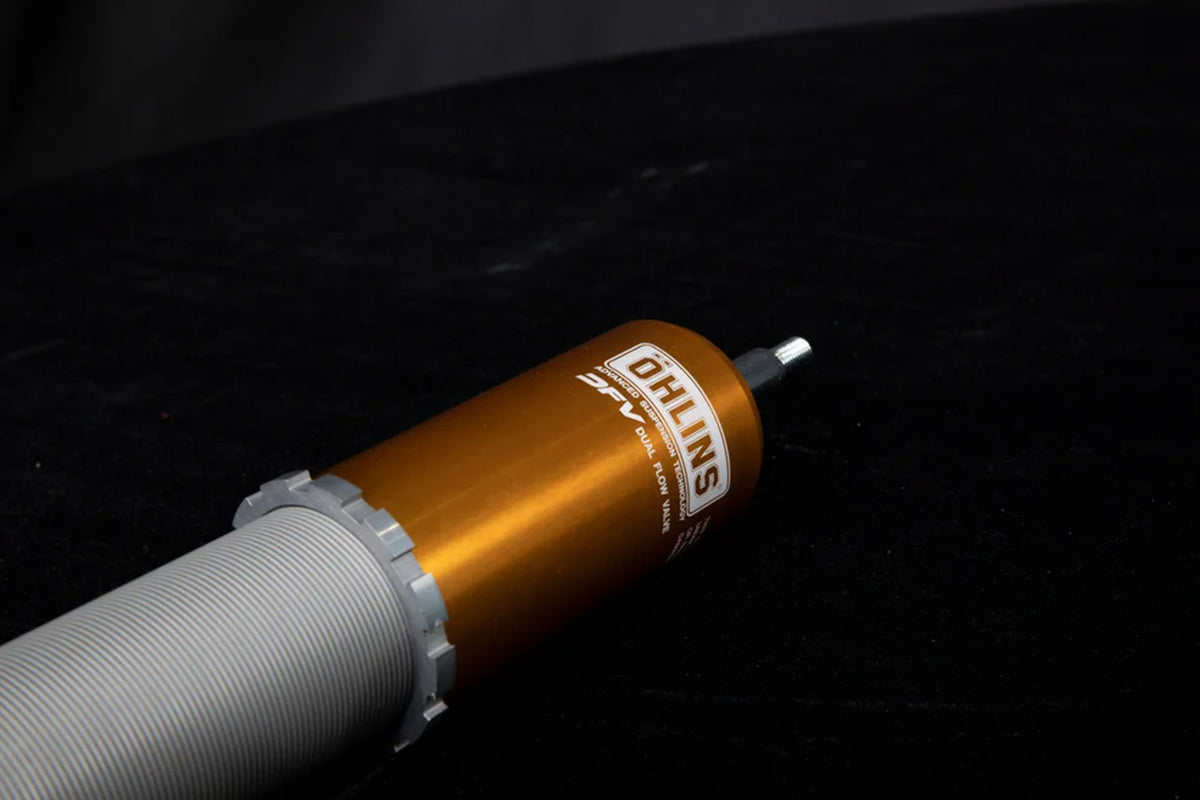 Tesla Model 3 / Y Road &amp; Track DFV Comfort Ride Öhlins Adjustable Coilover Shocks &amp; Springs Package (Ohlins)