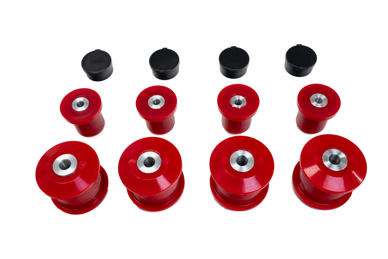 Tesla Model S High Performance Polyurethane Front Upper Control Arms & Lower Links Bushing Set