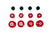 Tesla Model S High Performance Polyurethane Front Upper Control Arms & Lower Links Bushing Set