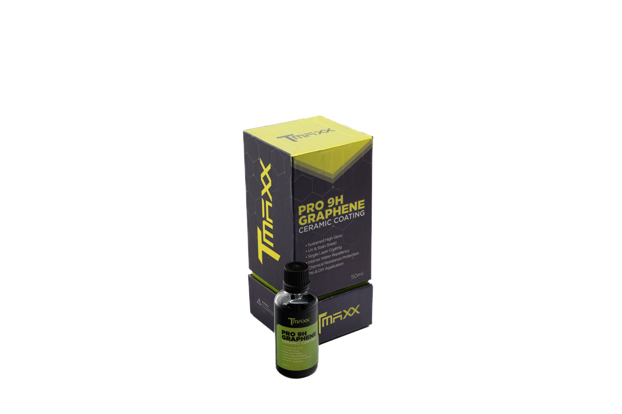 TMaxx Ceramic Coating for Tesla Paint - Pro 9H Graphene (50ml) - Tesla Paint Protection & Applicator Kit