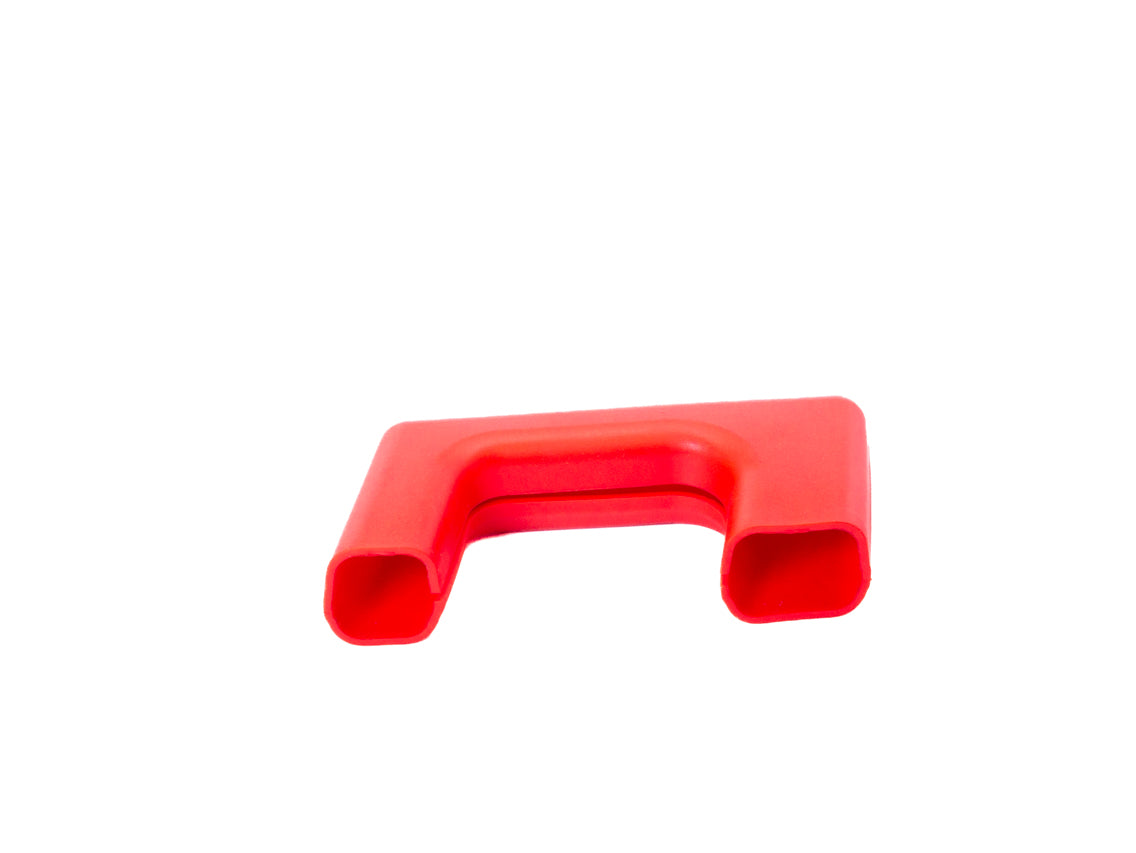 Tesla Cybertruck Bumper Tow Hook Red Silicone Slip-on Covers