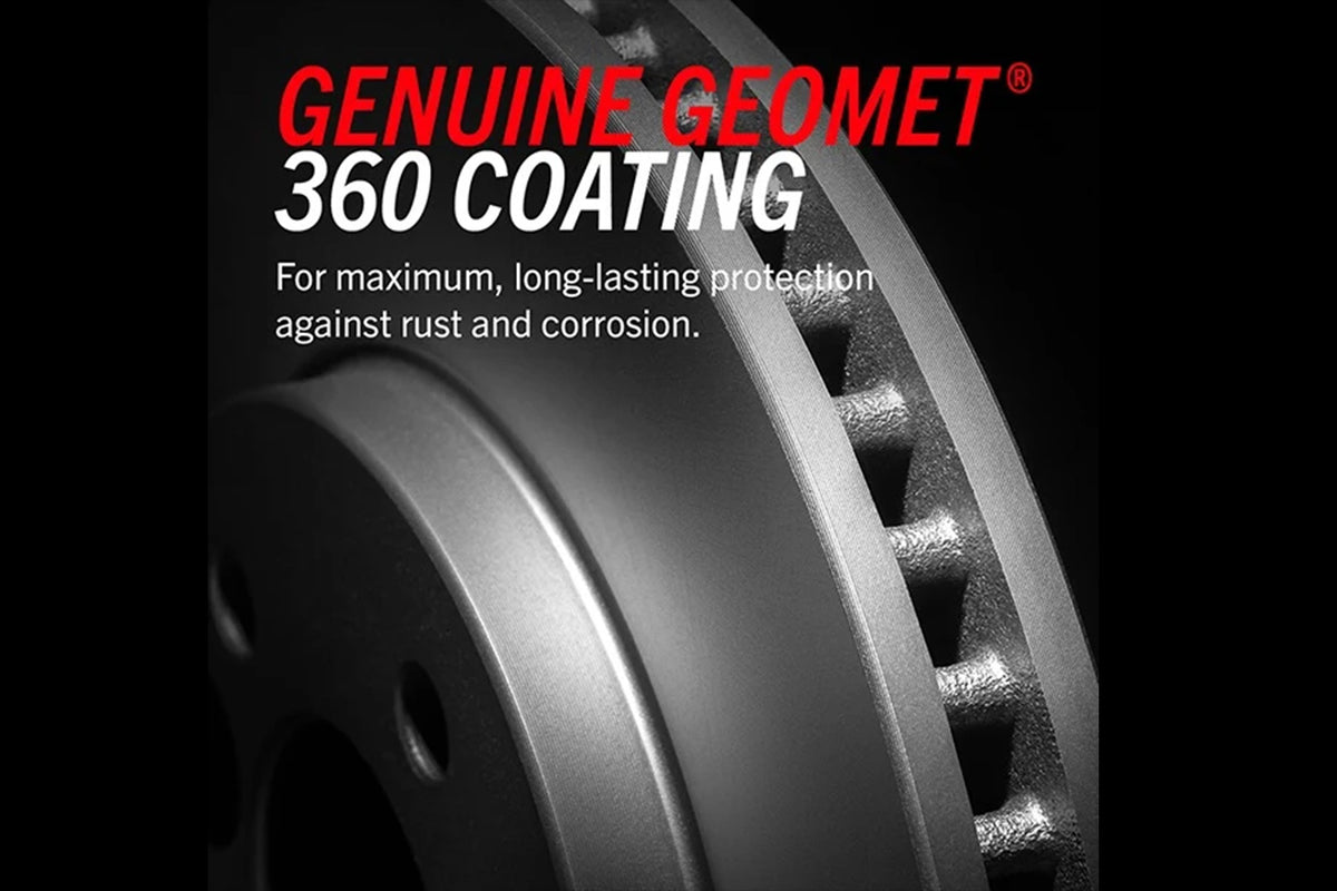 Tesla Model S / X &quot;Dust &amp; Rust Free&quot; Replacement Brake Rotor and Pad Set