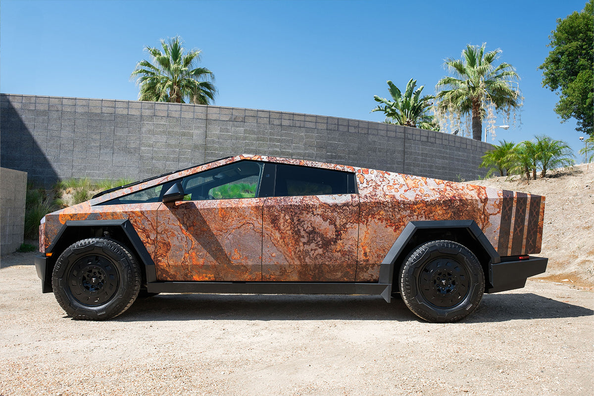 Tesla Cybertruck Custom Printed Wrap Kits