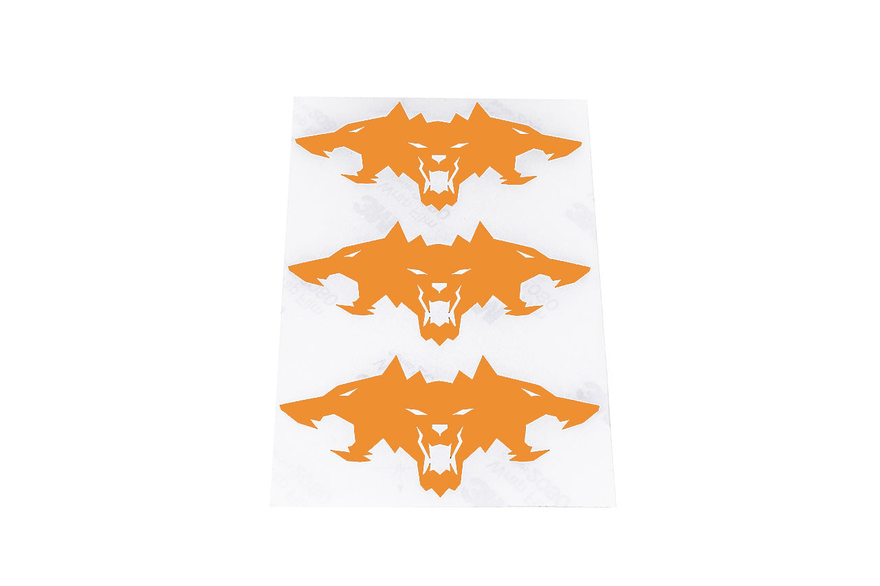 Cyberbeast Fender & Small Tailgate Decal for Cybertruck (Vinyl Wrap Replacement Badge)