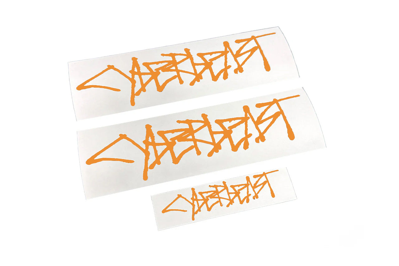 Cyberbeast Fender & Small Tailgate Decal for Cybertruck (Vinyl Wrap Replacement Badge)