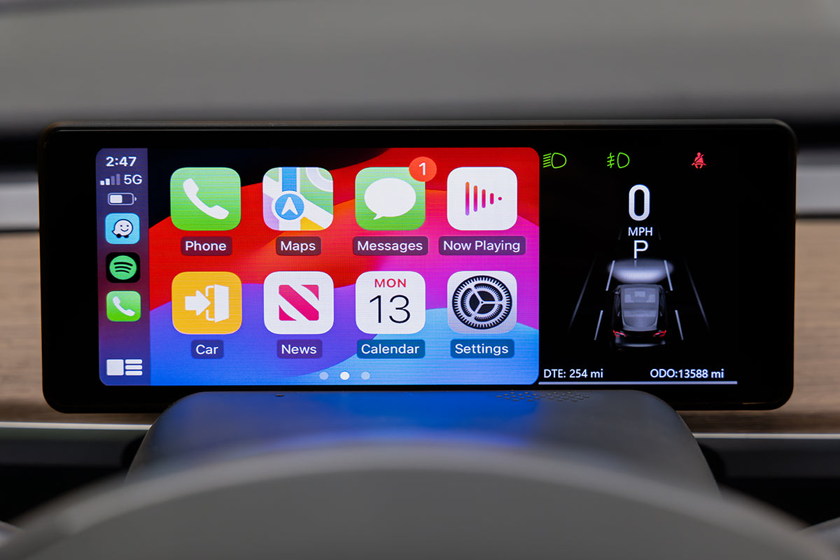 Tesla Model 3 & Y MSX-CP10 Apple CarPlay & Android Auto Driver View Da - T  Sportline - Tesla Model S, 3, X & Y Accessories