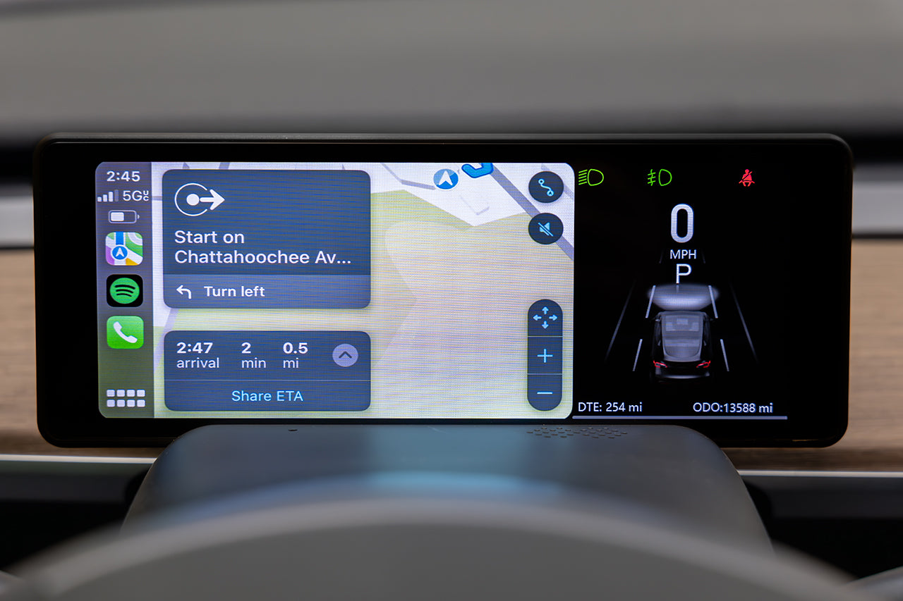 Tesla Model 3 & Y MSX-CP7 Apple CarPlay / Android Auto Driver View Dash & Touchscreen LCD Display (Smart Instrument Cluster)