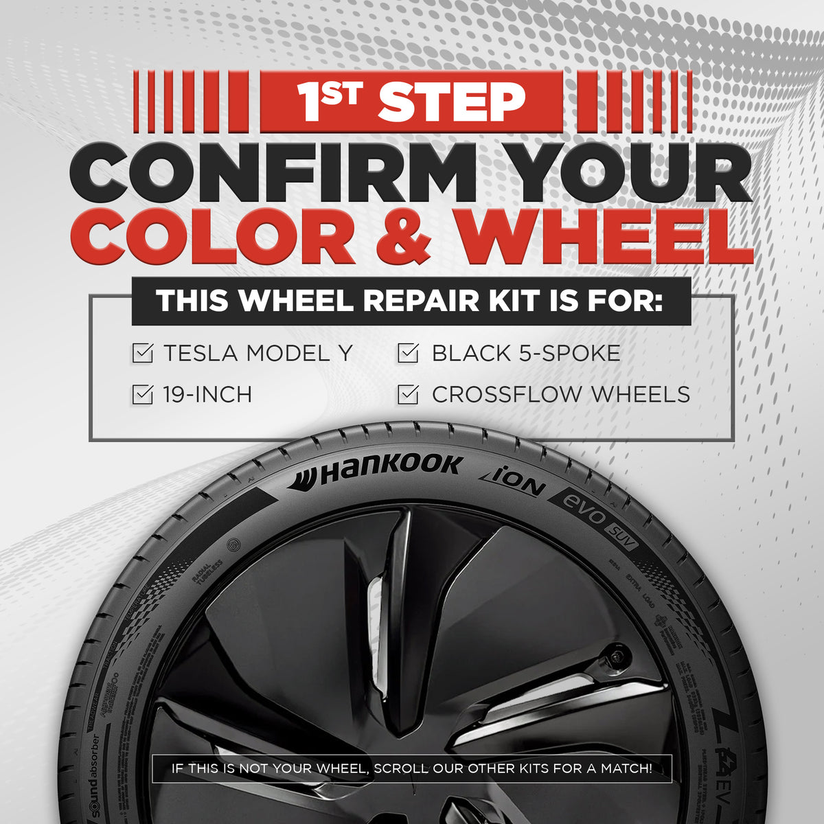 T Sportline Tesla Wheel Touch Up Paint &amp; DIY Curb Rash Repair Kits