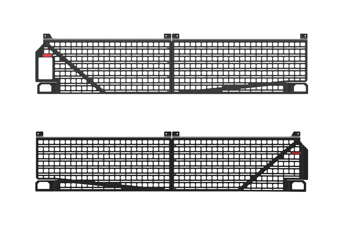 Tesla Cybertruck Bed Inner Side Molle Rack System