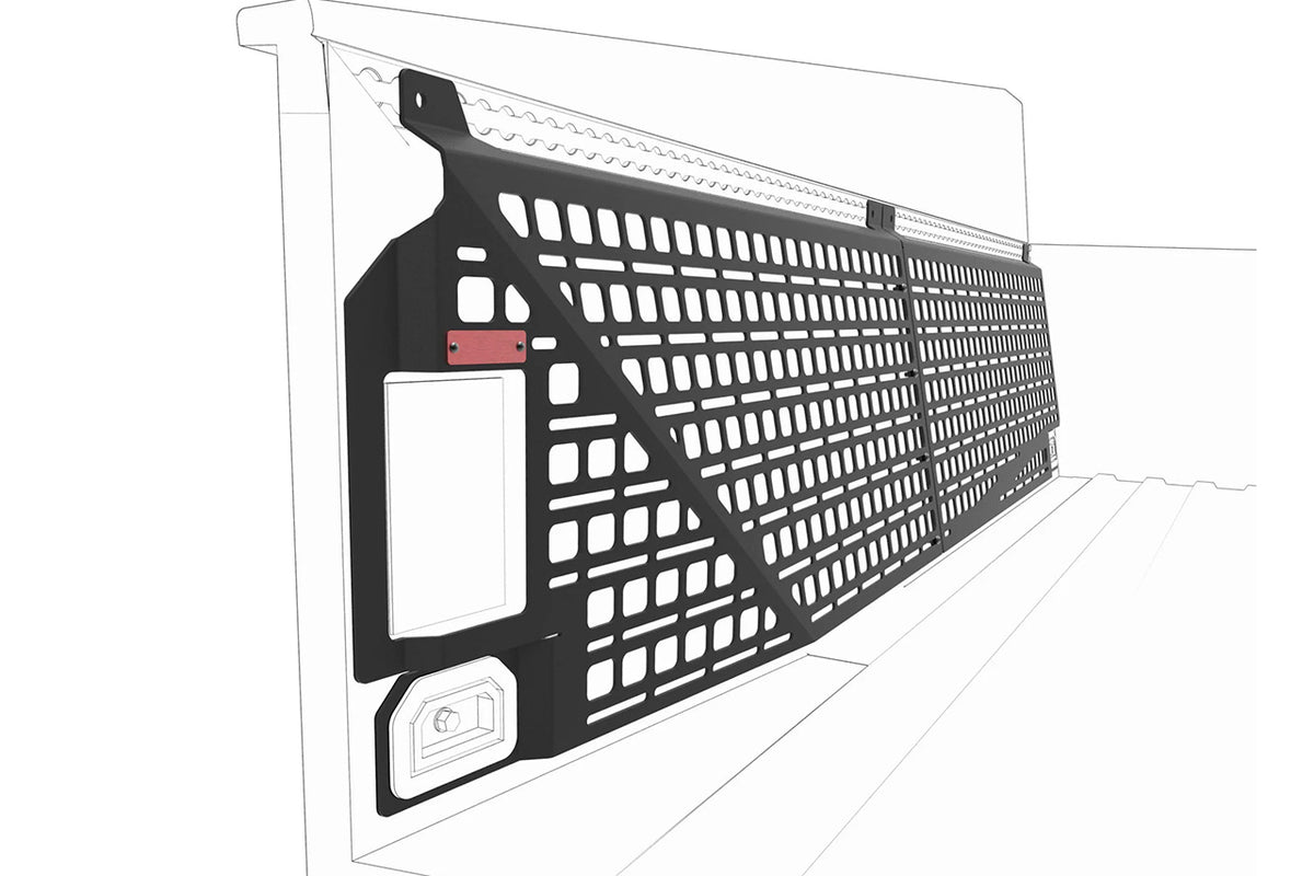 Tesla Cybertruck Bed Inner Side Molle Rack System