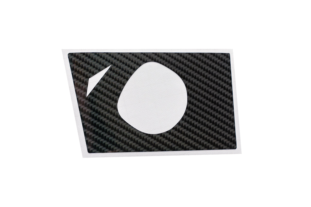 Tesla Cybertruck Charge Port Carbon Fiber Film Wrap Kit