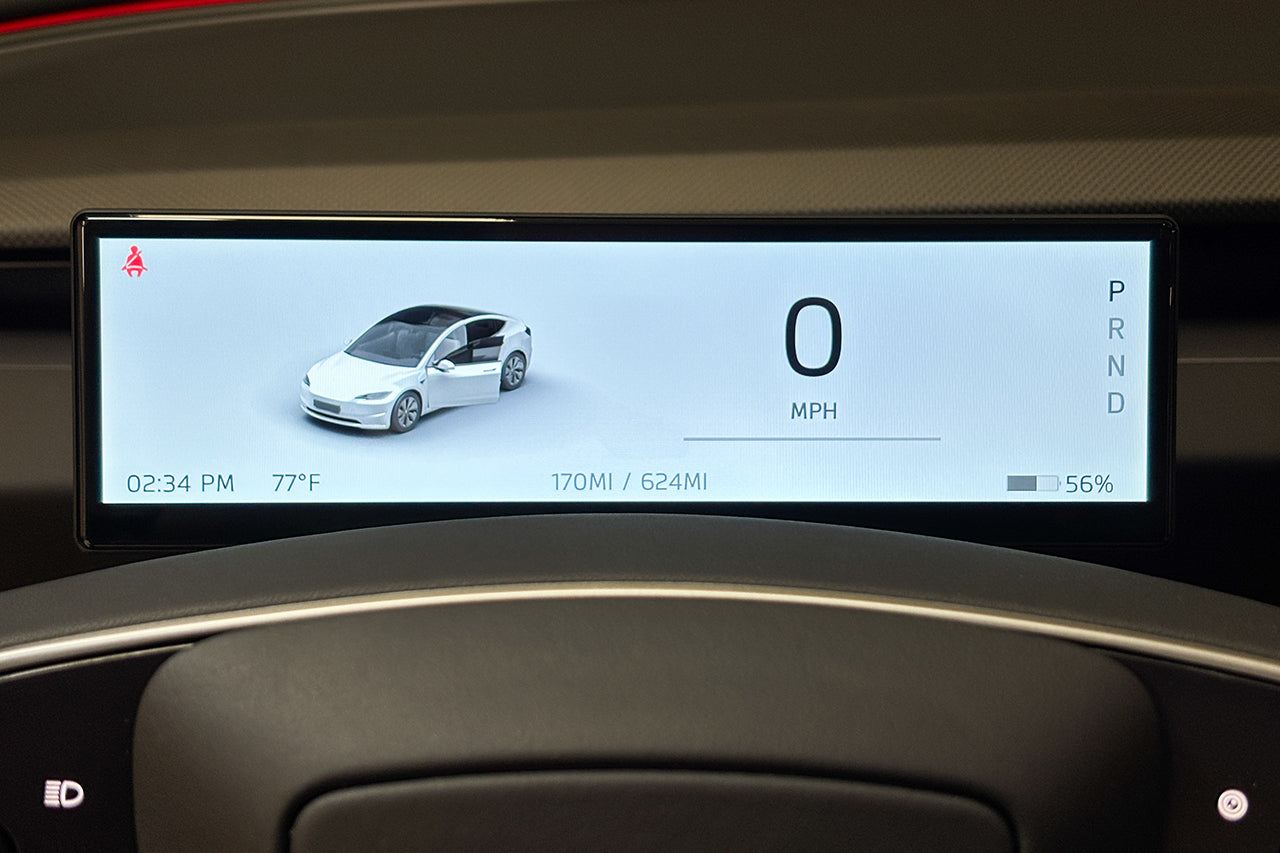 Tesla Model 3 / Y MSX-CP9 Apple CarPlay & Android Auto Driver View Dash & Touchscreen LCD Display (Smart Instrument Cluster)