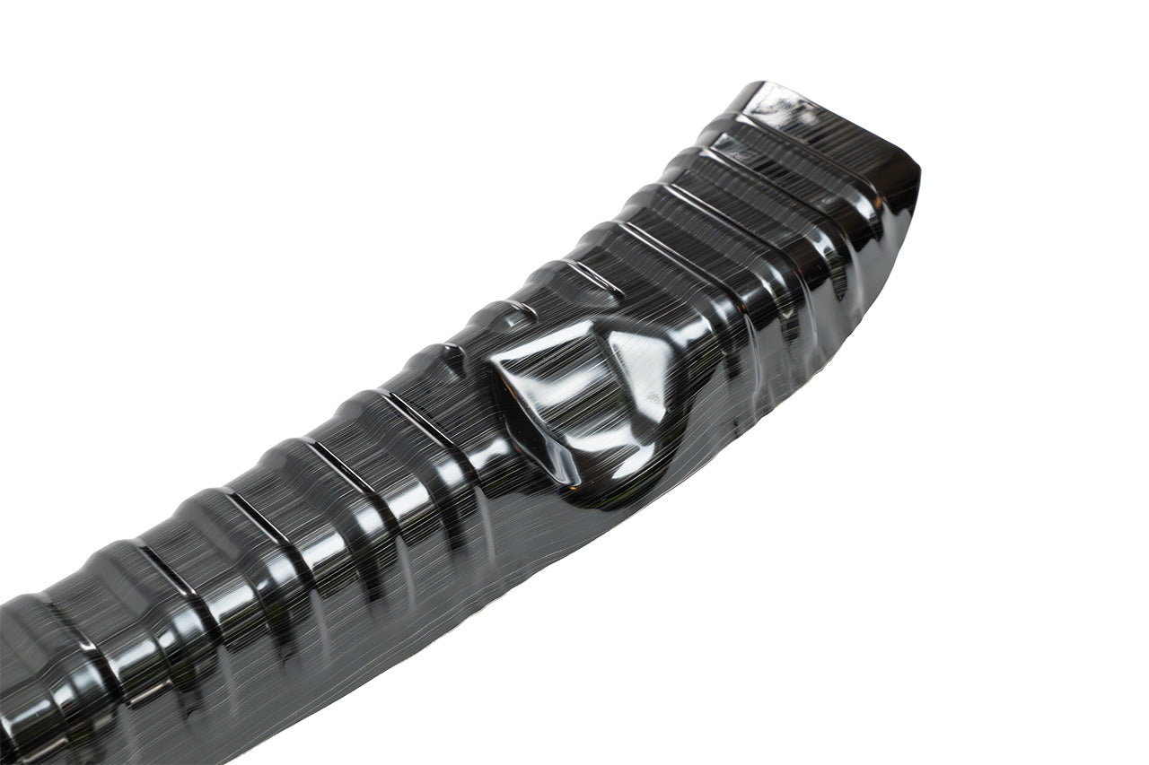 Tesla Model 3 Trunk Sill Brushed Black Stainless Steel Scratch & Scuff Protector